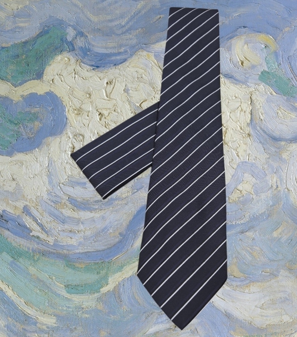 MEN'S BRAND Q TIE AND HANKY SET